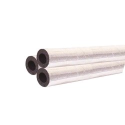 Aluminum Foil Coated Elastomeric Rubber Pipe Insulation 